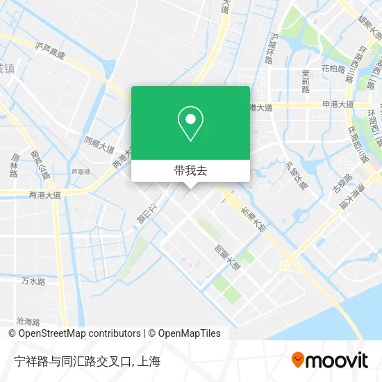 宁祥路与同汇路交叉口地图