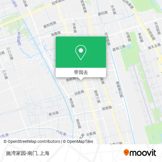 施湾家园-南门地图