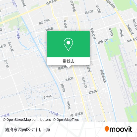 施湾家园南区-西门地图
