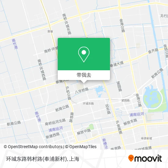 环城东路韩村路(奉浦新村)地图