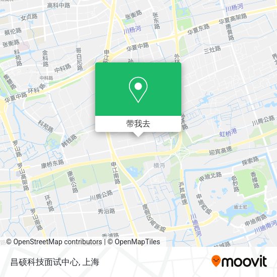 昌硕科技面试中心地图