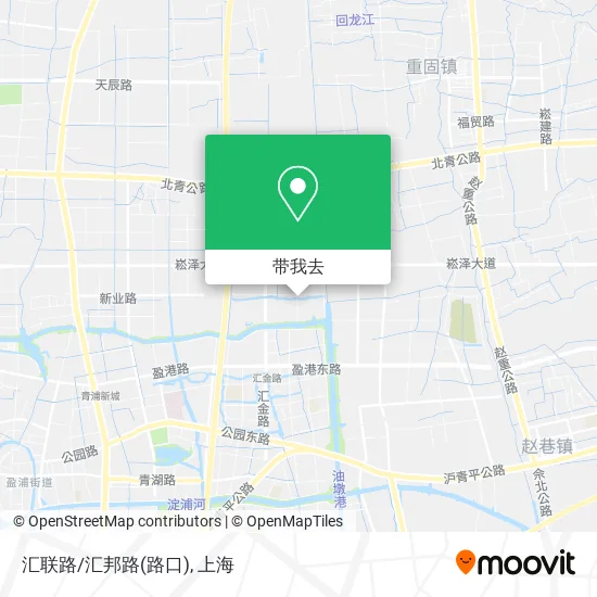 汇联路/汇邦路(路口)地图