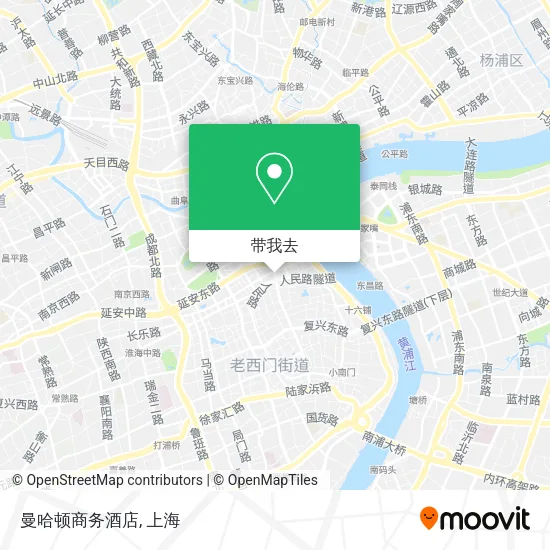 曼哈顿商务酒店地图