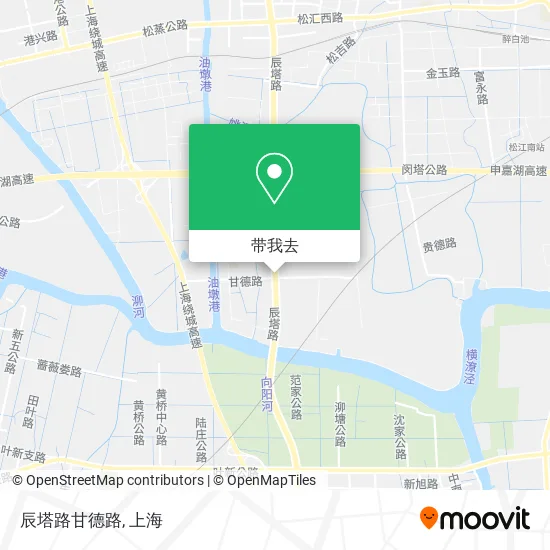 辰塔路甘德路地图