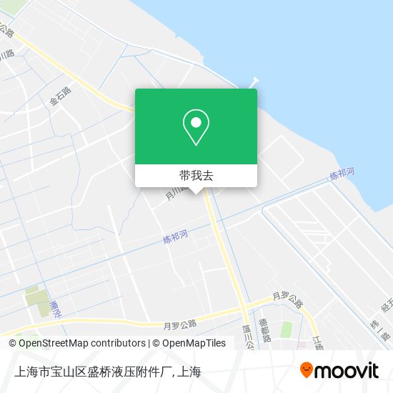 上海市宝山区盛桥液压附件厂地图