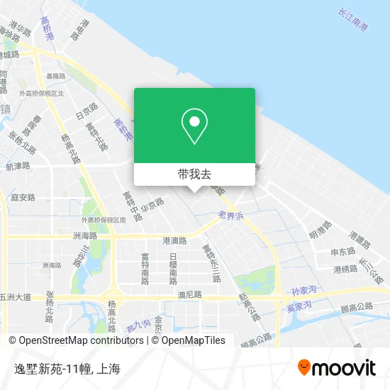 逸墅新苑-11幢地图