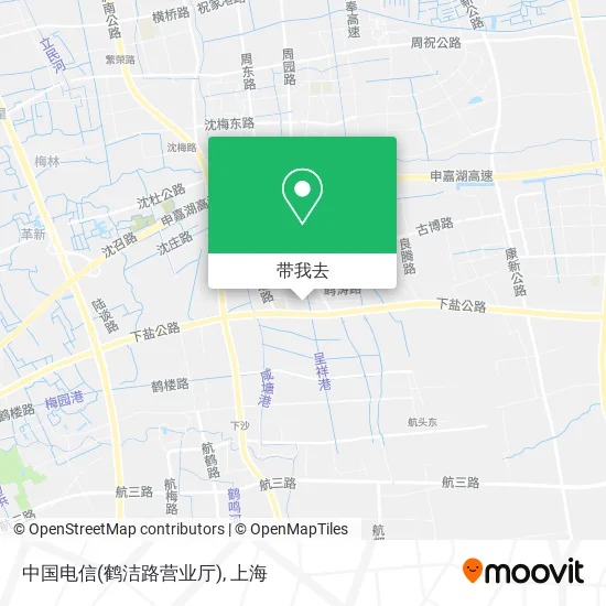 中国电信(鹤洁路营业厅)地图