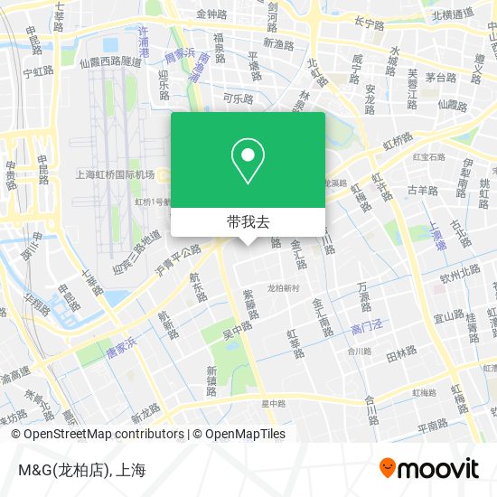 M&G(龙柏店)地图
