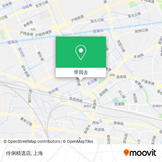 伶俐精选店地图