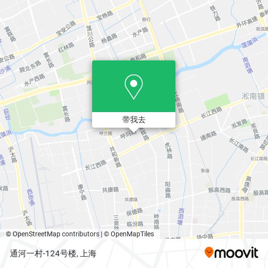 通河一村-124号楼地图