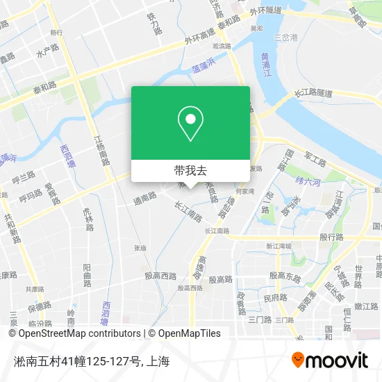 淞南五村41幢125-127号地图