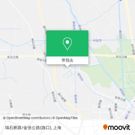塌石桥路/金张公路(路口)地图