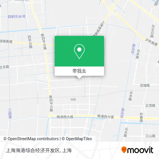 上海海港综合经济开发区地图