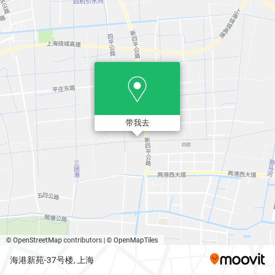 海港新苑-37号楼地图