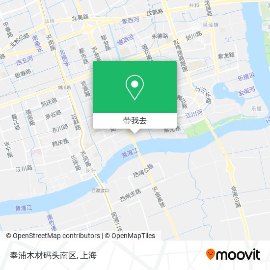 奉浦木材码头南区地图