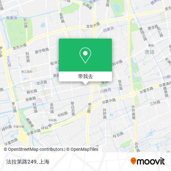 法拉第路249地图