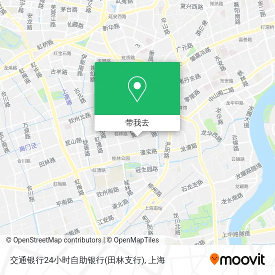 交通银行24小时自助银行(田林支行)地图