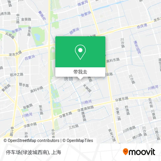 停车场(绿波城西南)地图