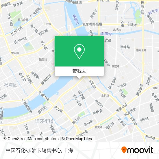 中国石化-加油卡销售中心地图