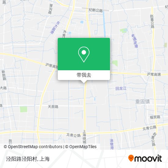 泾阳路泾阳村地图