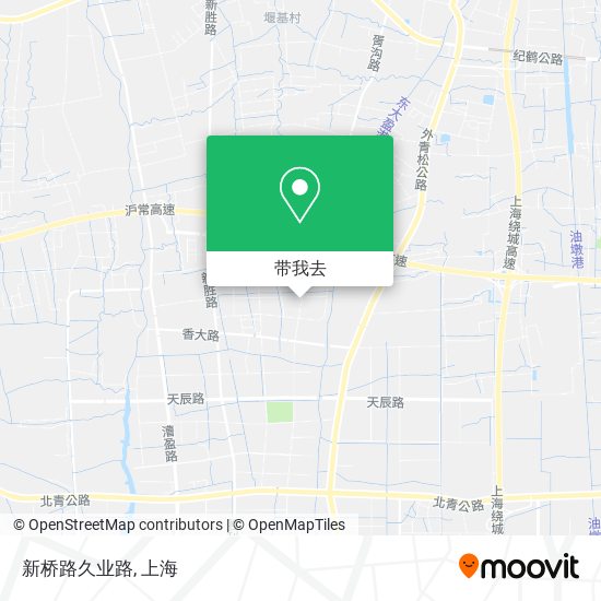 新桥路久业路地图