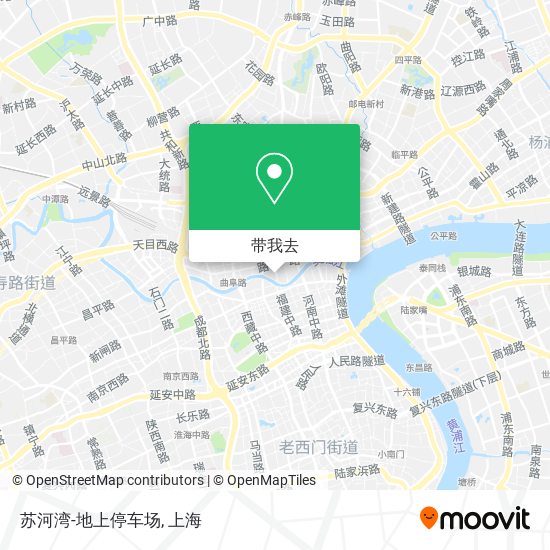 苏河湾-地上停车场地图