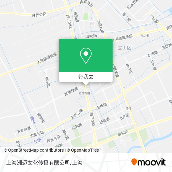 上海洲迈文化传播有限公司地图