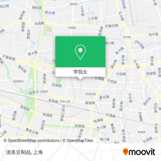 清美豆制品地图
