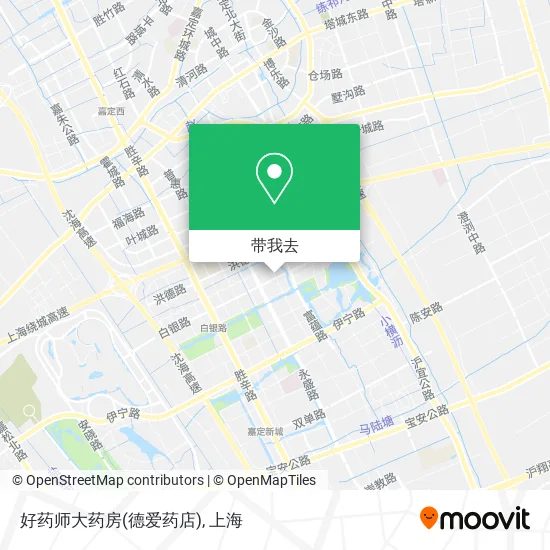 好药师大药房(德爱药店)地图