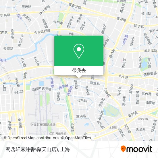 蜀岳轩麻辣香锅(天山店)地图