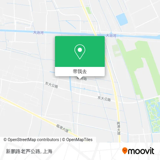 新鹏路老芦公路地图