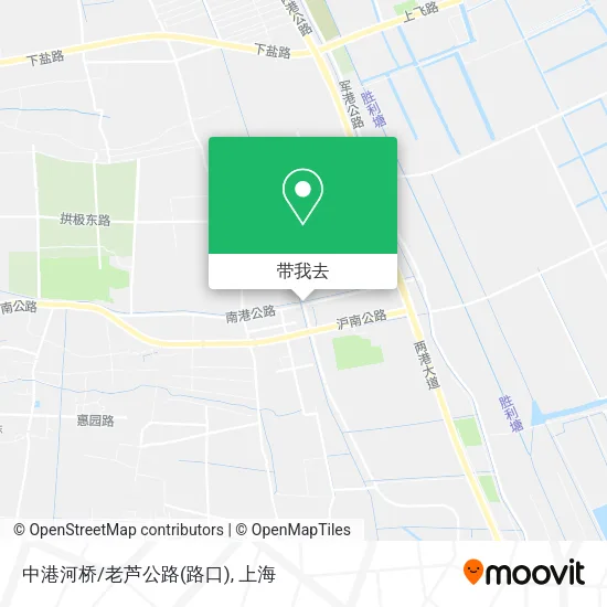 中港河桥/老芦公路(路口)地图