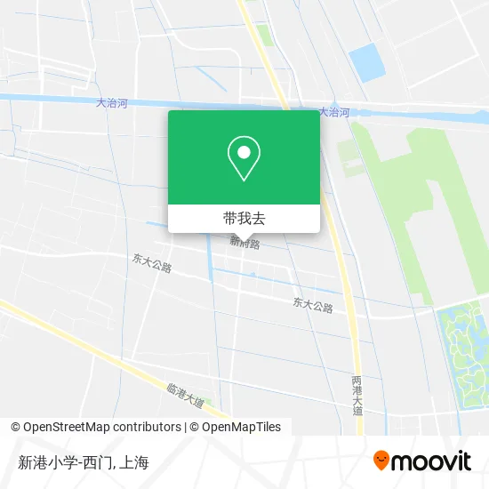 新港小学-西门地图