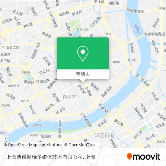 上海博巍顥瑞多媒体技术有限公司地图