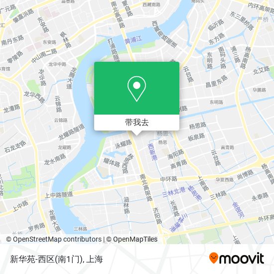 新华苑-西区(南1门)地图