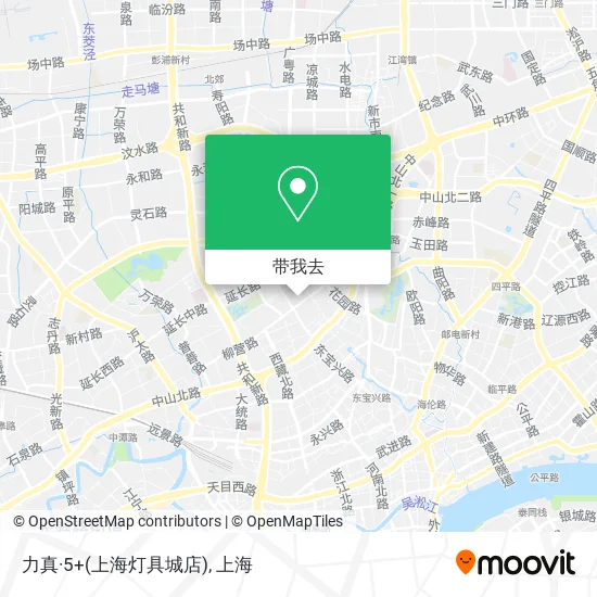 力真·5+(上海灯具城店)地图
