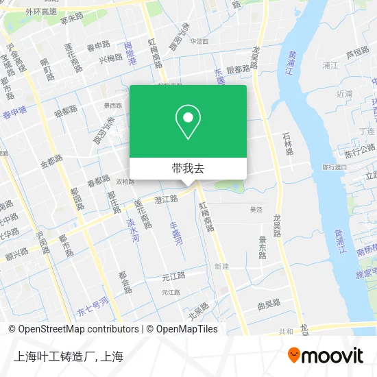 上海叶工铸造厂地图