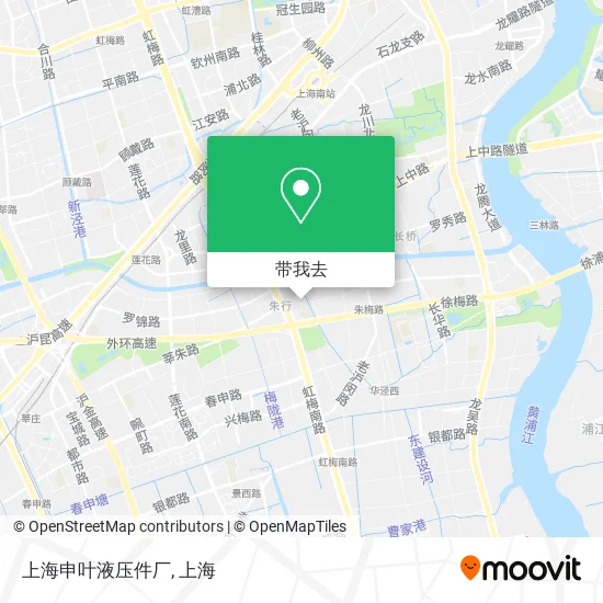 上海申叶液压件厂地图