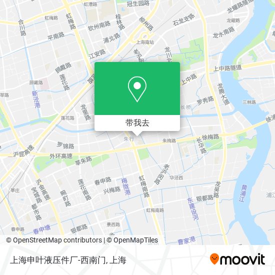 上海申叶液压件厂-西南门地图