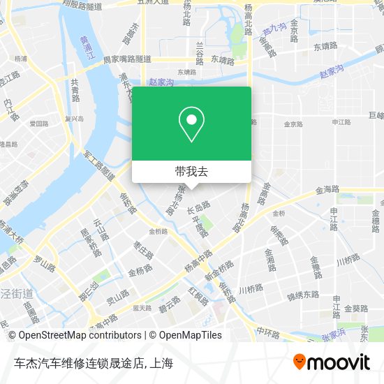 车杰汽车维修连锁晟途店地图
