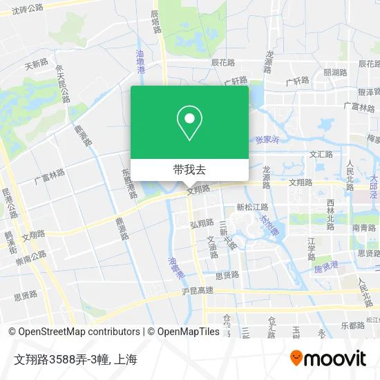 文翔路3588弄-3幢地图