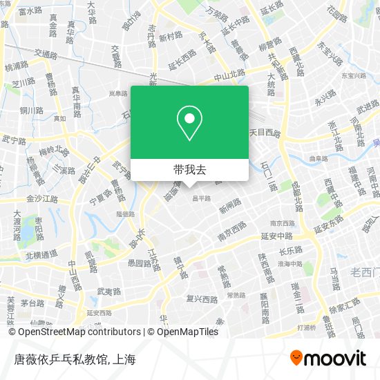 唐薇依乒乓私教馆地图