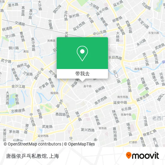 唐薇依乒乓私教馆地图