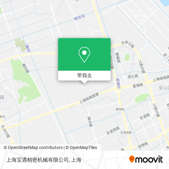 上海宝遇精密机械有限公司地图