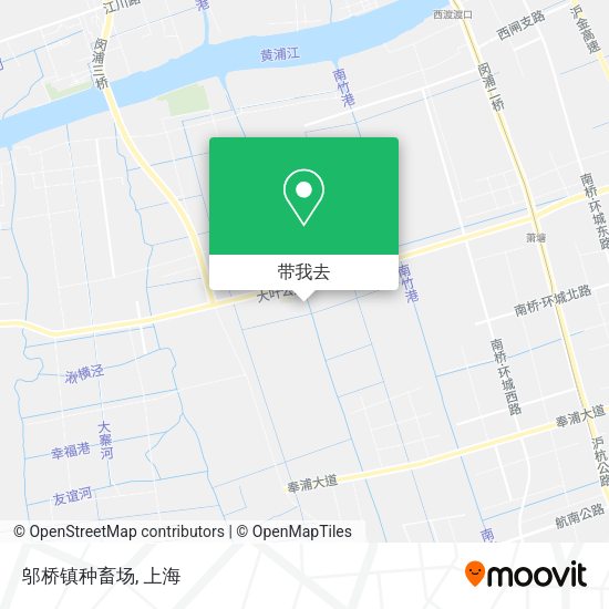 邬桥镇种畜场地图