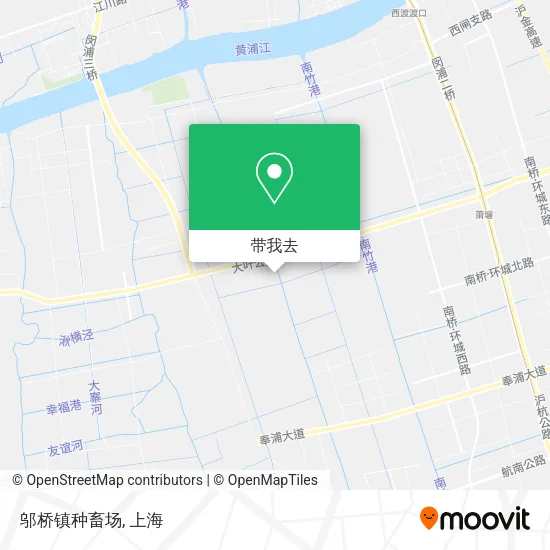 邬桥镇种畜场地图