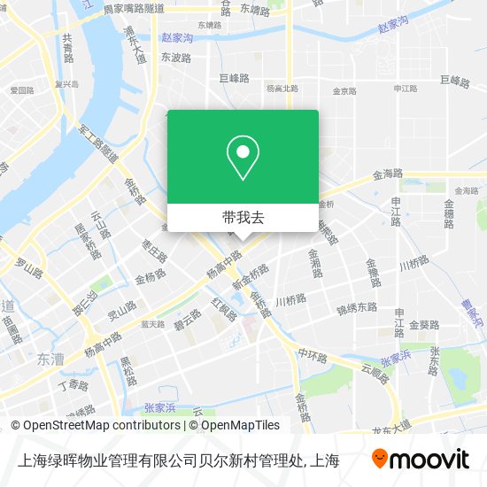 上海绿晖物业管理有限公司贝尔新村管理处地图