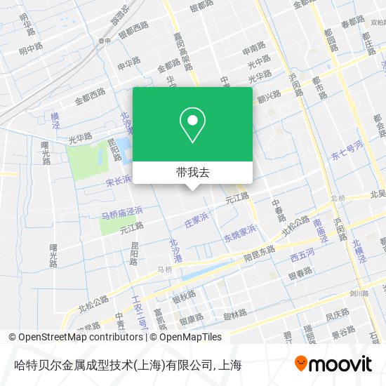 哈特贝尔金属成型技术(上海)有限公司地图