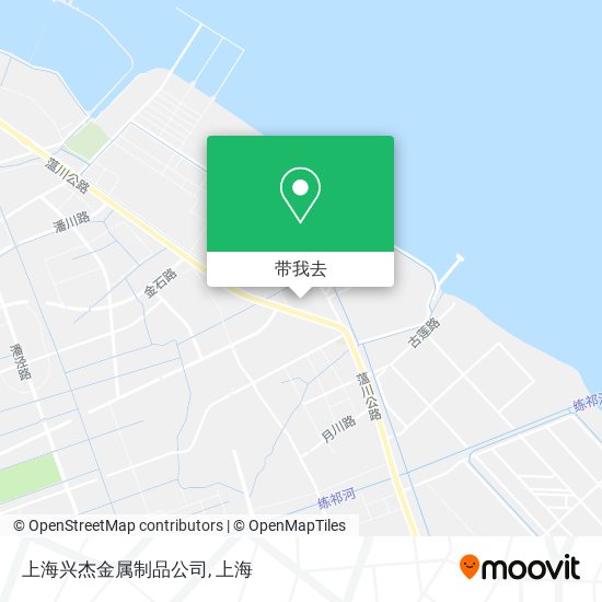 上海兴杰金属制品公司地图