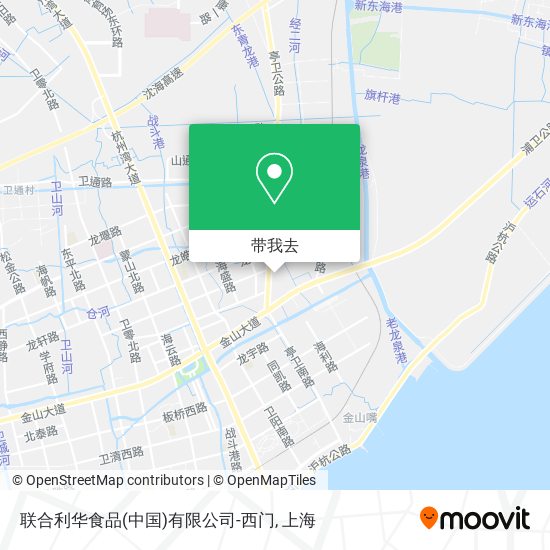 联合利华食品(中国)有限公司-西门地图